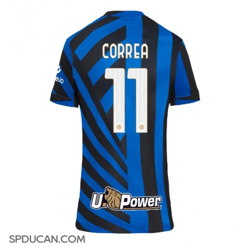 Zenski Nogometni Dres Inter Milan Joaquin Correa #11 Domaci 2024-25 Kratak Rukav